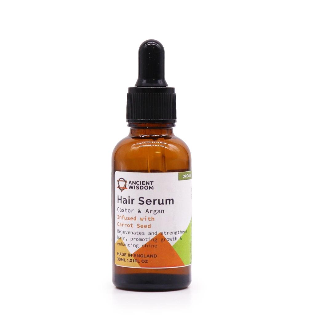 2x Carrot Seed Hair Serum Organic 30ml