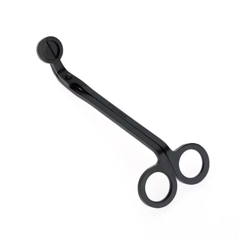 Cutter Round Head Scissors Trim Wick Stainless Steel Candles Core Shears Safety