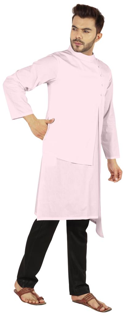 Atasi Индийский дизайнерский Курта для мужской вечерней одежды Однотонный цвет Этнический Длинный