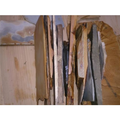 Natural Whetstone, "Sazure" Brand, 900-year Tradition, Natural Whetstone, Masamotoyama, Medieval Yamashiro Brand, Sliced, Sample, Uchikumo, Uchikumo-j