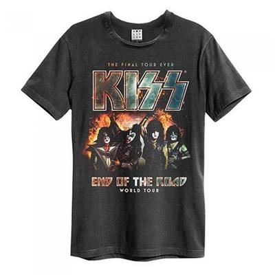 Amplified Футболка унисекс для взрослых End Of The Road Tour Kiss