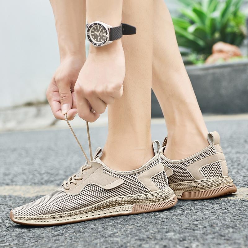 New Arrival Men Casual Footwear Breathable Fashion Outdoor Walking Shoes 2024 Luxury Brand Men's Flats All-match Mens Sneakers