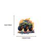 50Pcs Cartoon Monster Truck Stickers Cute Vinyl Decals For Luggage Laptop Water Bottle Guitar Phone Waterproof Graffiti