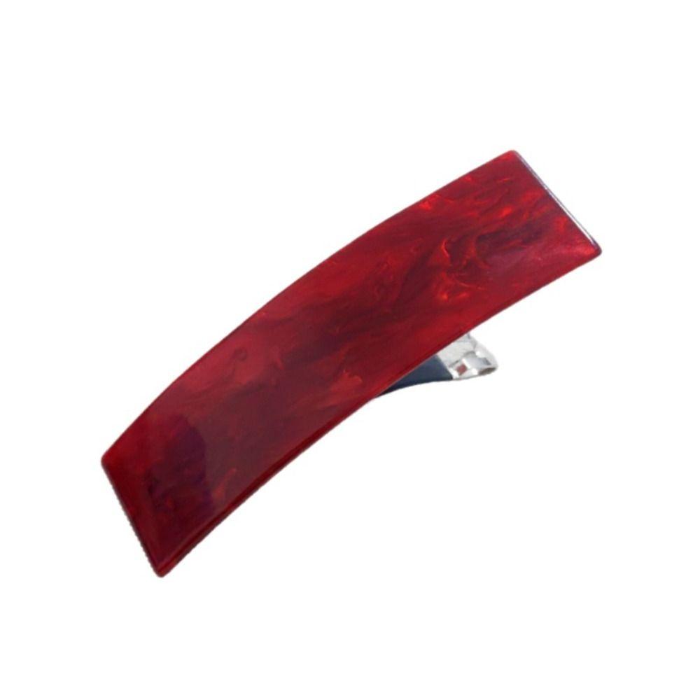 Автоматические французские заколки для волос, ацетатный акриловый хвостик, держатель для женщин и девочек