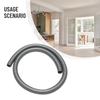 Outer 39mm Vacuum Cleaner Hose Household EVA Gray Hose Brandnew High Quality