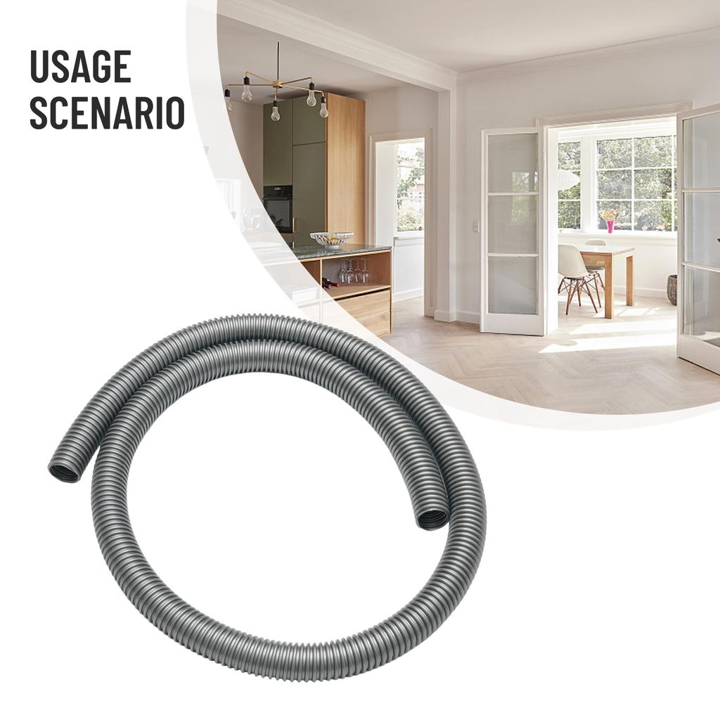 Outer 39mm Vacuum Cleaner Hose Household EVA Gray Hose Brandnew High Quality