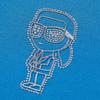 KARL LAGERFELD Polo Shirt Men's Blue M22O2001D09