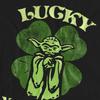 Star Wars Unisex Adult Lucky Yoda St Patricks Day T-Shirt