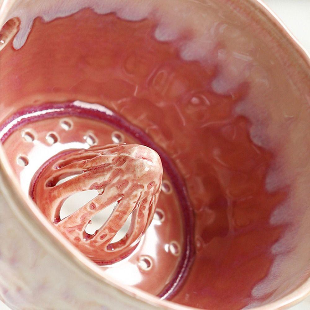 Integrated Drainage Hole Fruit Washing Bowl Self-Rotating Fruit Cleaner Healthy Eating