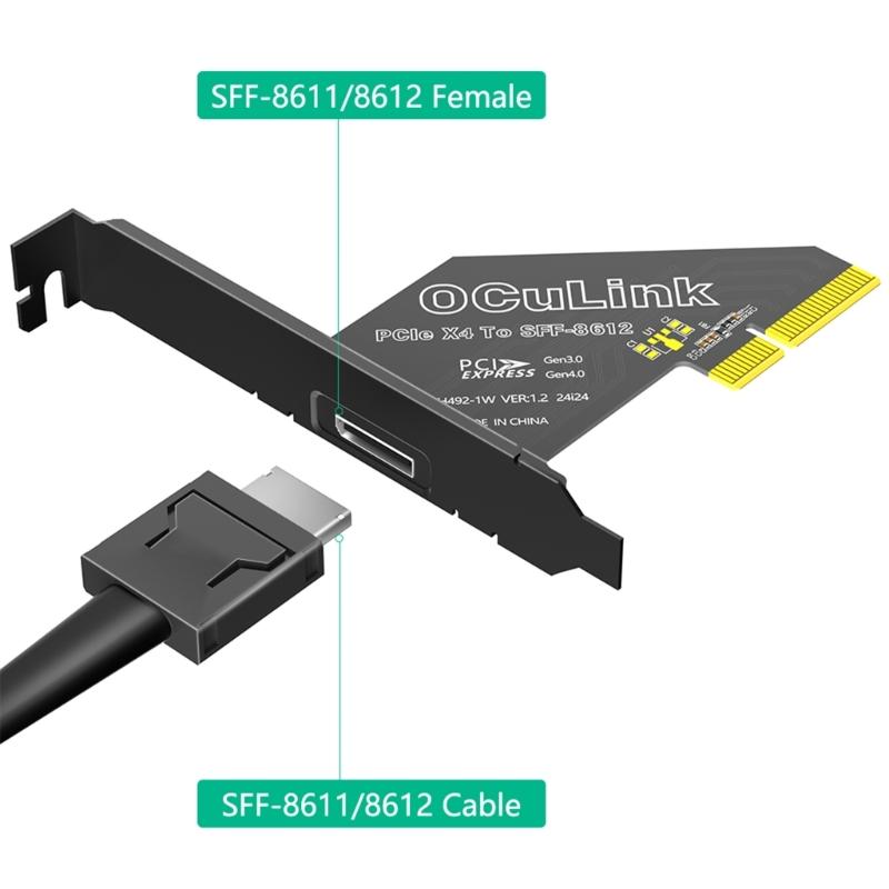 PCIe Card for 8611/8612 to Platform Compatibility