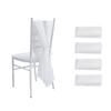 Wedding Chair Sashes Tulle Wedding Aisle Back Side Decorations Sheer Tulle Fabric For Wedding Props