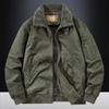 "Men's Casual Plus Velvet Thickened Cotton Jacket - Fashion New Style 1811A"