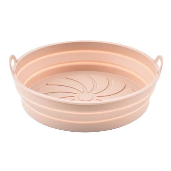 Силиконовый противень для фритюрницы, многоразовый противень для выпечки, антипригарные вкладыши для корзин, термостойкие аксессуары для духовки для здоровой готовки