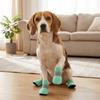 4PCS/SET Anti-Slip Dog Mesh Shoes Breathable Dog Foot Cover Lightweight Puppy Boots  Summer Walks