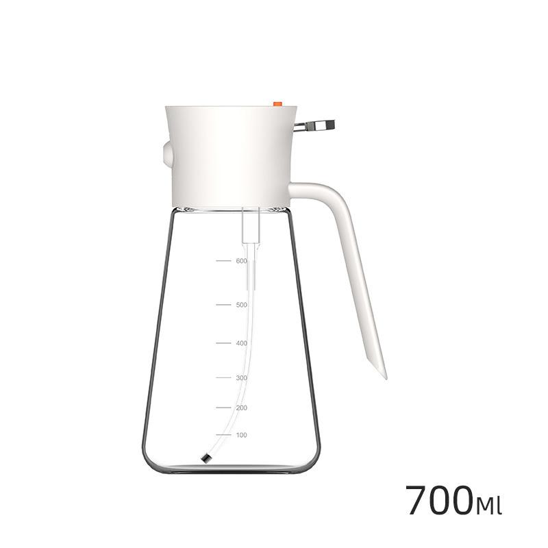 Бутылка-спрей для масла 2в1 Стеклянная бутылка для масла для готовки Защита от протечек Бутылка для хранения оливкового масла Барбекю Аэрофритюрница Кухонные принадлежности Инструменты 2025