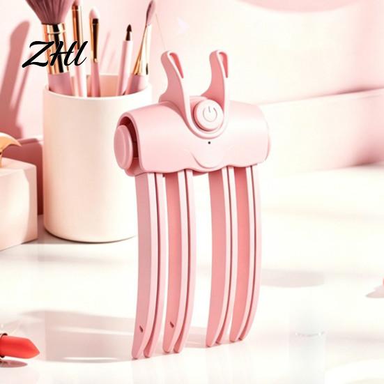 Electric Root Lifter Heated Hair Volume Clip, 2 Heat Settings Volumizing Lift Tool Instant for Thin Hair, Fluffy Bangs, USB Rechargeable Cordless