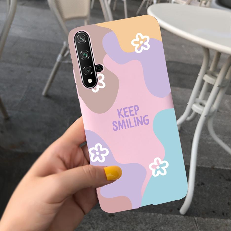 For Huawei Nova 5T Case Honor 20 Fashion Art Painted Cover Soft Slim Phone Case For Huawei Nova 5T 5 T Honor20 Back Cover Bumper