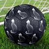 1pc Starry Night Cat Size 5 Soccer Ball Professional Match Training Football Indoor &Outdoor Sports Ball Lightweight Durable c6597