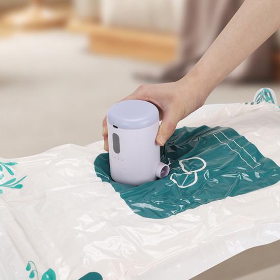 Outdoor Multi-function Air Pump with LED Light Portable USB Rechargeable Inflatables Swimming Ring Pool Float Air Mattress Bed Mini Electric Inflator