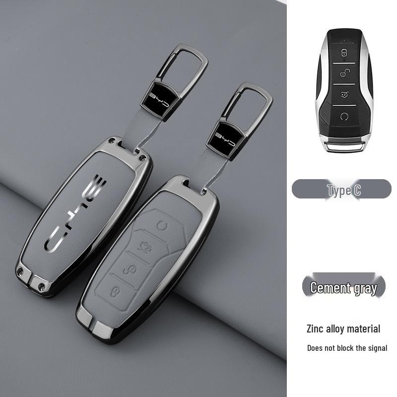 Dolphin Key Case for BYD Cars: Tang, Song, Han EV, Yuan Pro, Destroyer 05