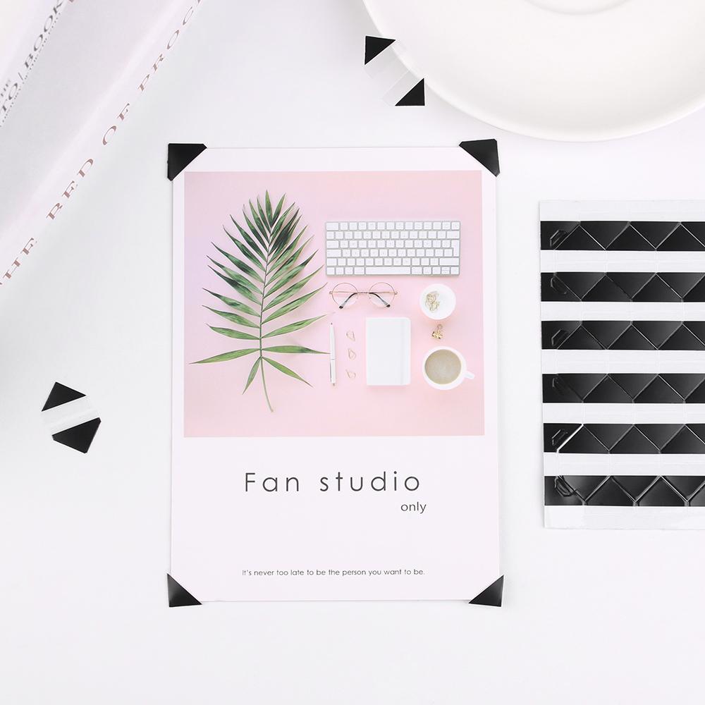 10 листов DIY винтажные наклейки для фоторамок альбом скрапбукинг фото уголки защитные