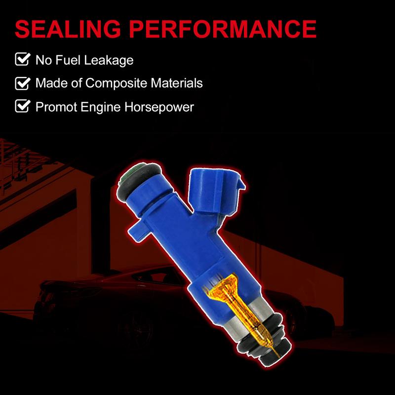 6PCS 16600-JF00A Fuel Injectors For 2009-2017 Nissan GT-R 550cc G37 350Z 370Z 16600JF00A 14002 AN001