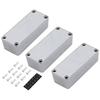 1590A Metal Guitar Pedal Enclosure 92x38x31mm Diecast Aluminum Stomp Box Case with Screws for Guitar Effect Pedal Accessories