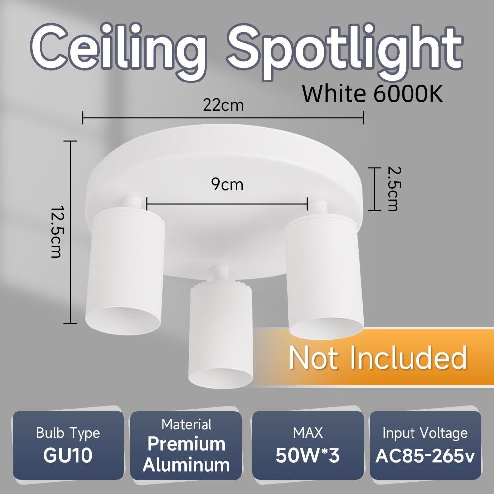 Сменный ламповый потолочный прожектор, бытовой минимализм, светодиодные потолочные светильники, внутреннее освещение, трековый светильник