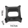 Open Phenolic Carburetor Spacer with Gasket Screws Kit Replacement Phenolic Carburetor Spacer for Holley 4150/4160