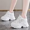Fashion Thick Sole Platform Sports Shoes for Women 2024 Autumn Breathable Mesh Chunky Sneakers Woman Fashion Non Slip Vulcanized Shoes