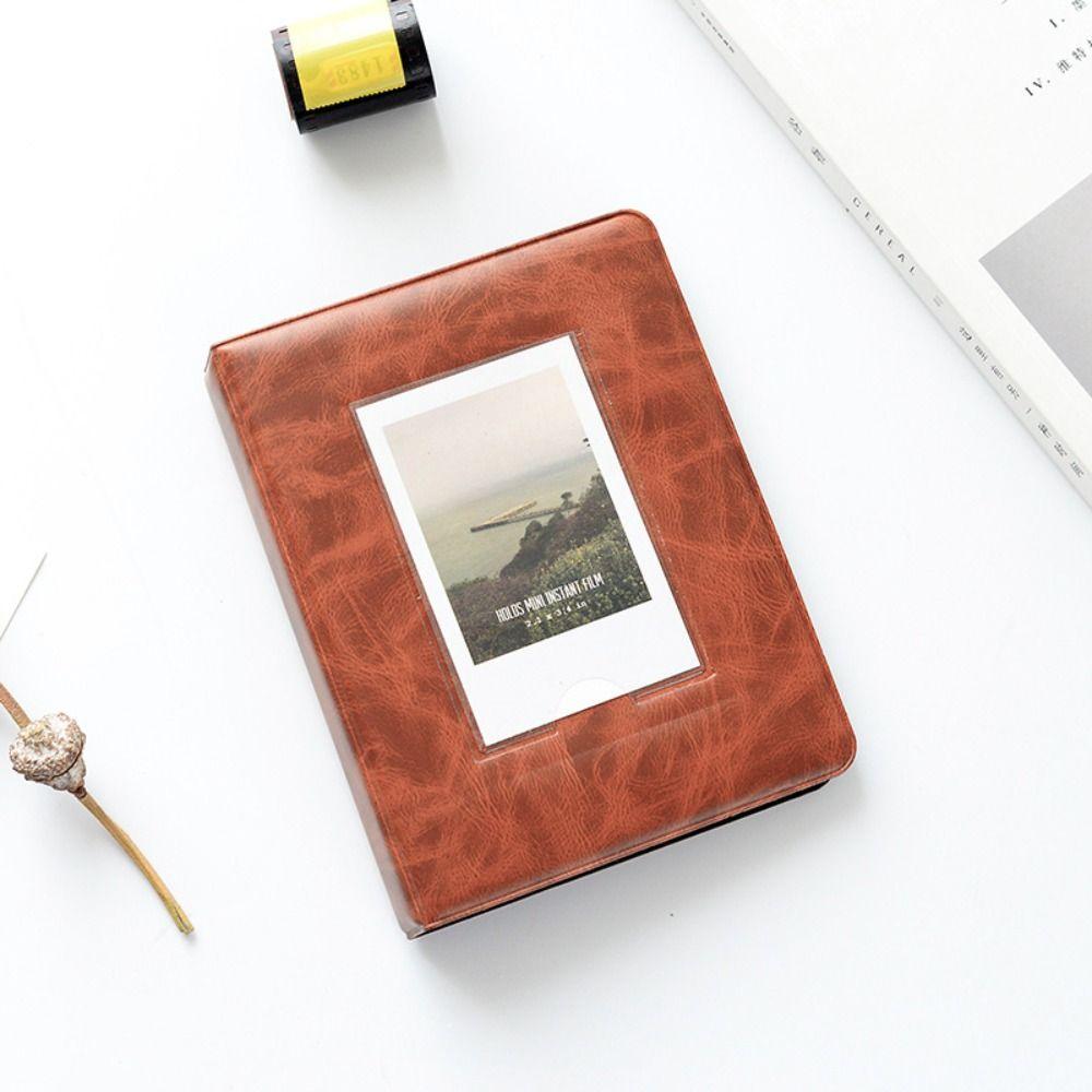 Подарок 3 дюйма для Polaroid 64 кармана фото футляр для хранения мини мгновенный альбом фотоальбом