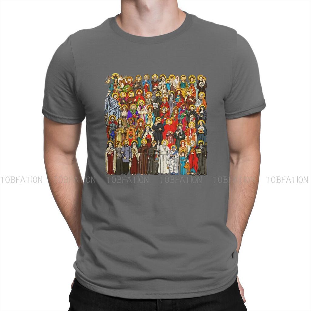 Christianity Tshirt For Unisex Saints Basic Summer Sweatshirts T Shirt High Quality New Design Fluffy