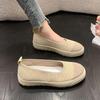 Женские новые летние парусиновые туфли с сетчатой дышащей подошвой Lazy One Pedal Single Shoes