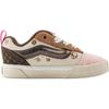 POP MART x Vans Knu Skool Space Molly low-top toddler walking shoes brown pink blue VN000EFBH121