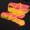 Adidas Толстовка с большим логотипом Originals Trefoil, мужская спортивная одежда, черная GR9957