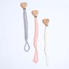 Shape Soother Holder Pacifier Holder Clips Baby Pacifier Chain Dummy Clips Baby Teether Toys Straps