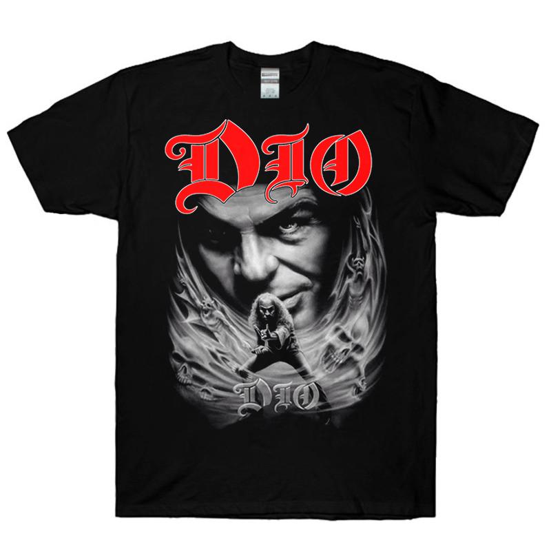 Dio Band Shirt Dio Demons T-Shirt Black Dio Heavy Metal T Shirt