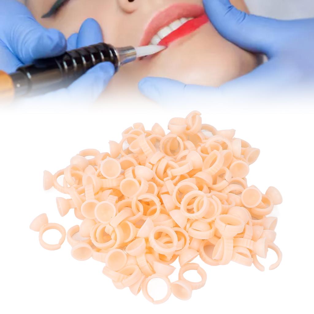 100 шт. силиконовое кольцо для пигмента татуировки одноразовые чернила для татуировки аксессуары для татуировки