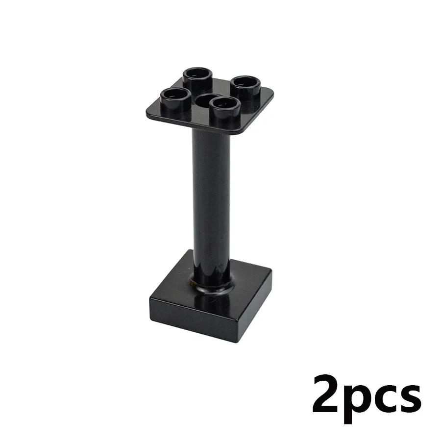 Большой размер слайд гоночный трек мяч кирпич крупный строительный блок воронка слайд лабиринт аксессуары детские игрушки совместимые Duploes