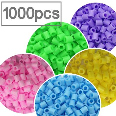5 мм/1000 шт. Perler PUPUKOU предохранительные бусины жемчужные железные бусины для детей бусины Hama Diy Пазлы Высокое качество подарочная игрушка ручной работы