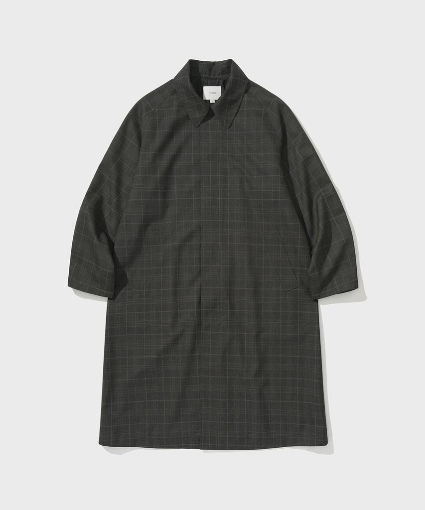 Shirter Soutien Reglan Coat (Check Brown)