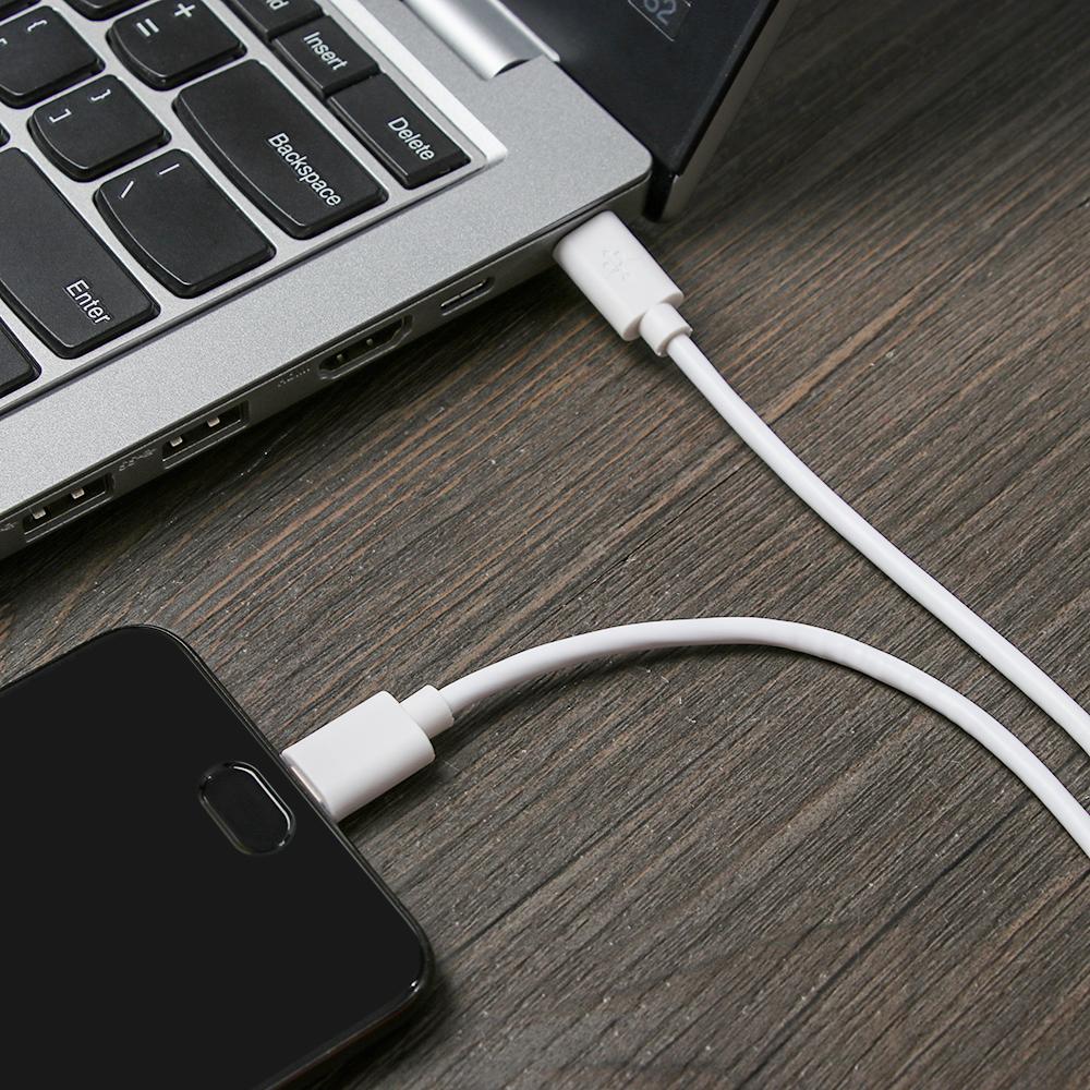 Android Phone Charging Cord Male to Male Data Cable USB-C to Micro USB USB 3.1 Type-C OTG Adapter