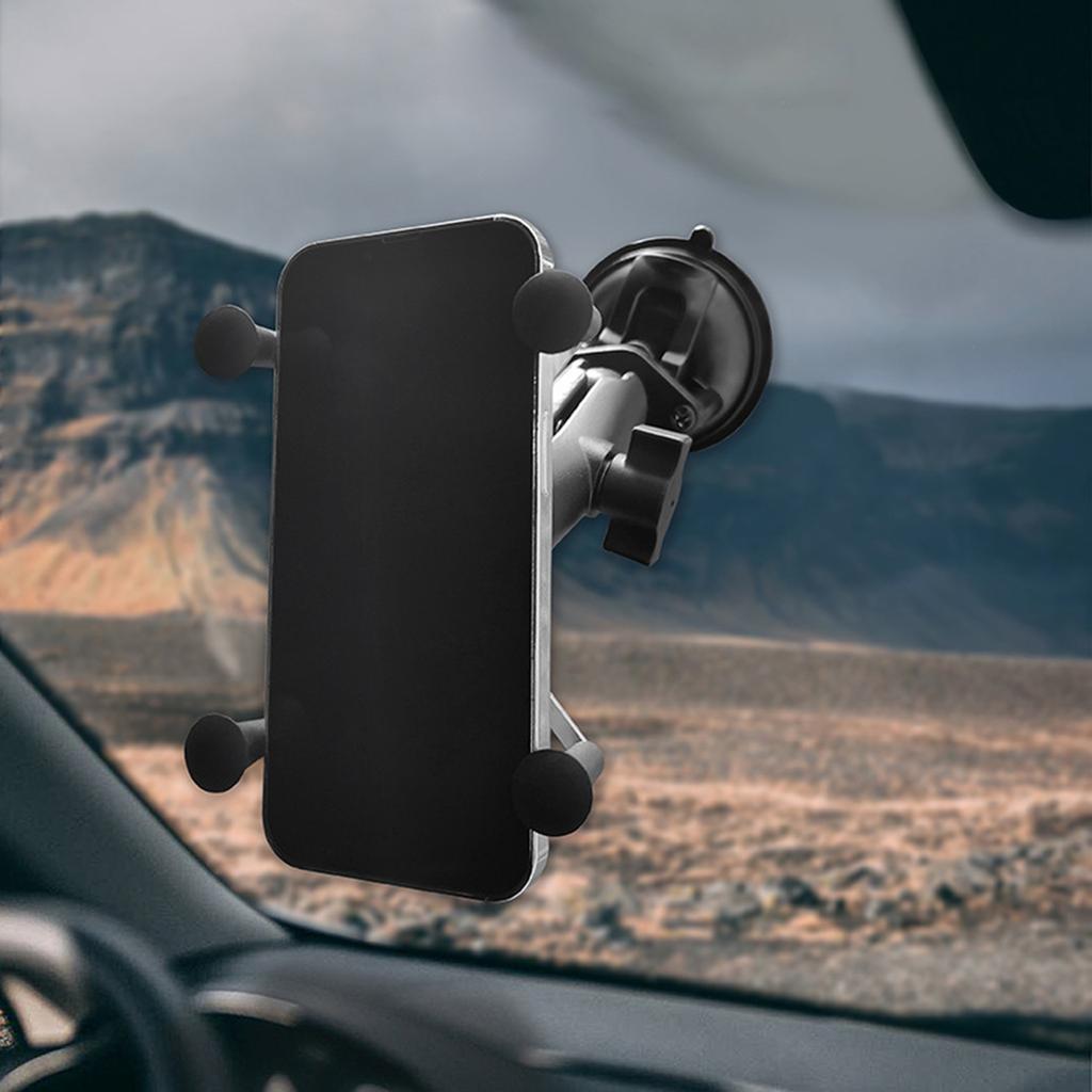 360Degree Rotatable Ball Mount Twist Lock Suction Cup Base Window Mount for Mobile Phones Action Camera Accessories