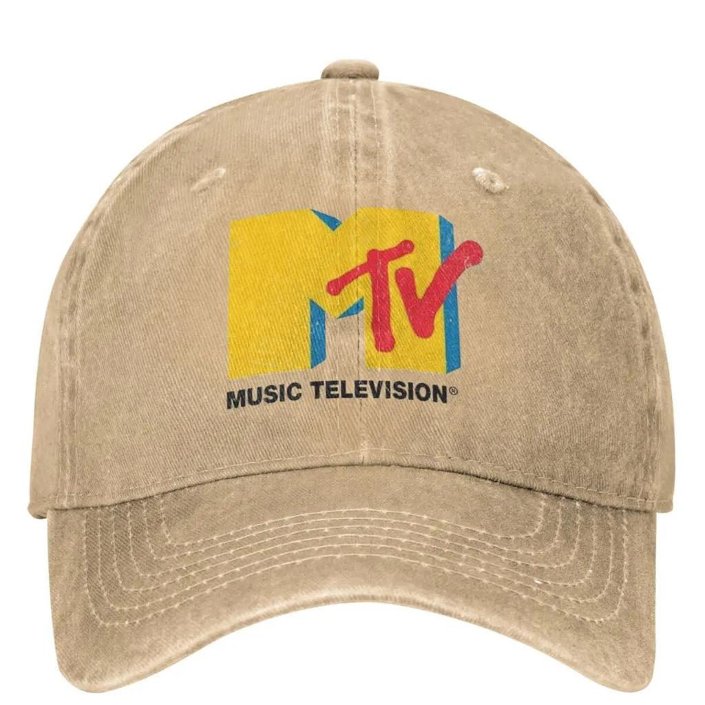 Кепка-бейсболка MTV Casual Летняя Музыкальное Телевидение Тракер Регулируемая Для активного отдыха Снэпбэк Кепка Унисекс Взрослый Y2k Кепки-бейсболки