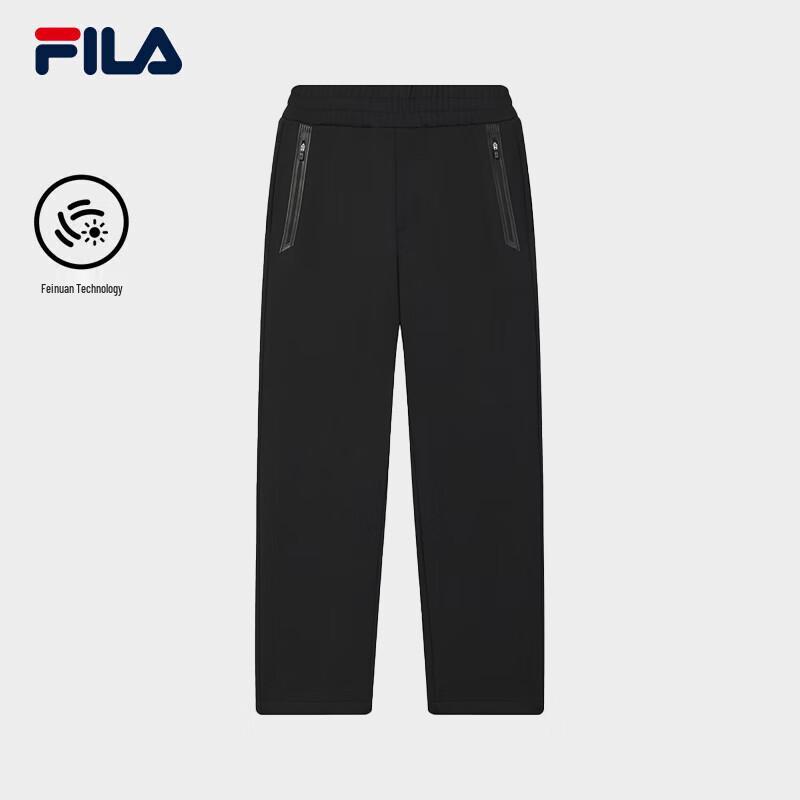 Fila Мужские вязаные повседневные брюки прямого кроя