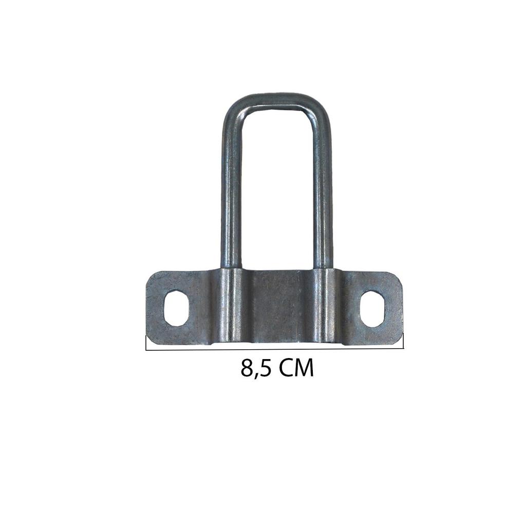 Накладка на замок багажника Fiat Doblo - ДВОЙНАЯ ДВЕРЬ -