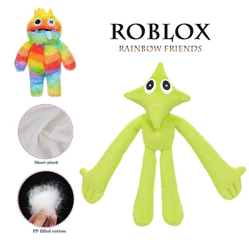 Плюшевая игрушка Roblox Rainbow Friends Синий Злодей Мягкая набивная кукла Детский рождественский подарок