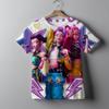 Летняя футболка Kpop Охотники на демонов Аниме 3D-печать Kpop группа охотников на ведьм Девочки/мальчики Футболка с коротким рукавом