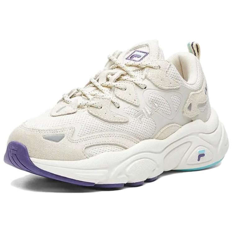 Fila Mars 1 Fabric TPU Comfortable Versatile Trendy Durable Low-Top Dad Shoes Women Sneaker Off-White F52W242103QGT