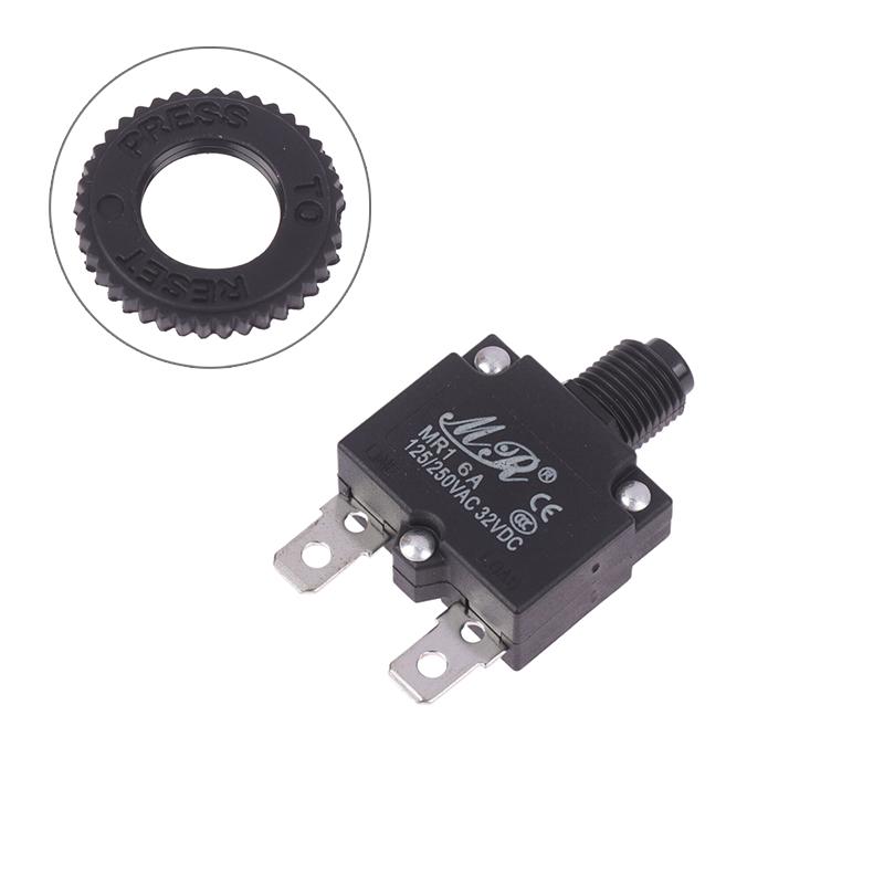 Electronic Accessories Thermal Switch Circuit Breaker Current Overload Protector Switch Fuse 3A 4A 5A 6A 7A 8A 10A 15A 20A